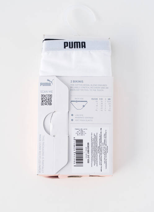 Slip blanc PUMA pour homme