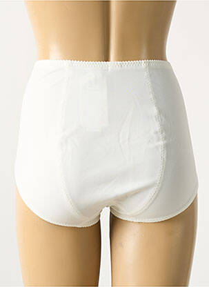 Culotte haute stretch blanc ANITA femme