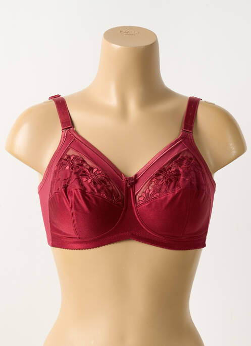 Soutien-gorge sans armature haut soutien-gorge emboitant rouge ANITA femme