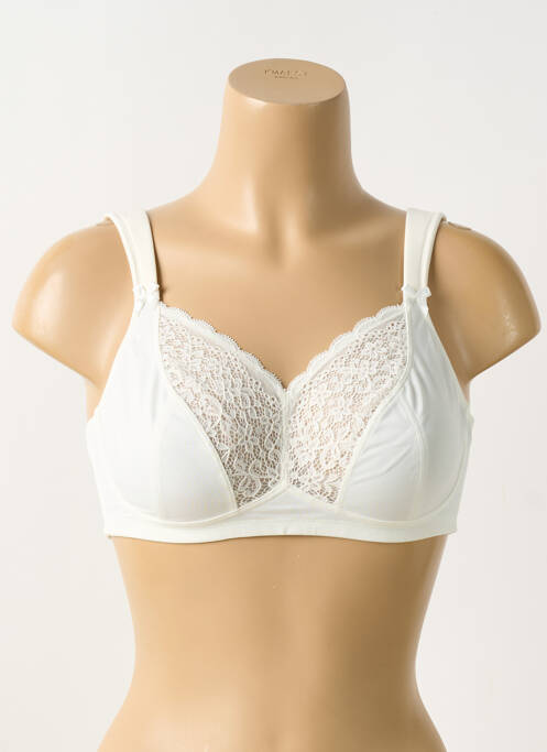 Soutien-gorge sans armature haut soutien-gorge emboitant blanc ANITA femme