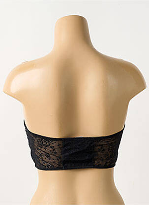 Soutien-gorge sans armature haut bandeau noir ANITA femme