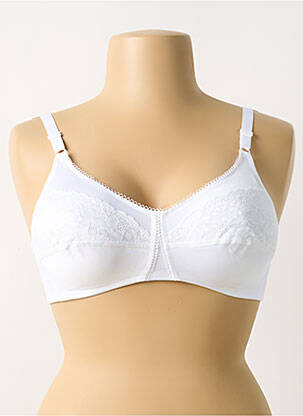 Soutien-gorge sans armature haut soutien-gorge emboitant blanc ANITA femme
