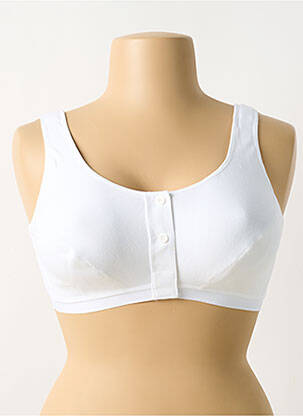Soutien-gorge sans armature haut soutien-gorge emboitant blanc ANITA femme