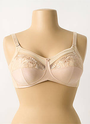 Soutien-gorge effet matière satinée haut soutien-gorge emboitant chair ANITA femme