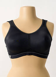 Soutien-gorge sans armature haut soutien-gorge emboitant noir ROSA FAIA femme