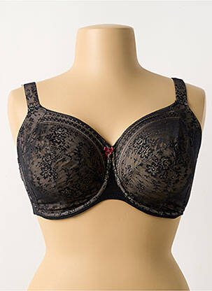 Soutien-gorge noir ROSA FAIA pour femme