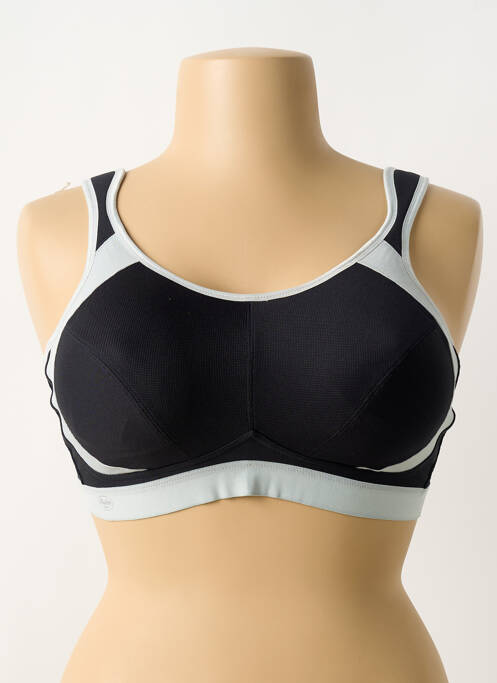 Soutien-gorge sans armature haut soutien-gorge emboitant noir ANITA femme