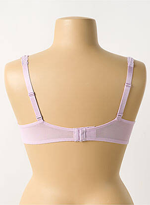Soutien-gorge tissage dentelle haut soutien-gorge emboitant violet ROSA FAIA femme