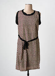 Robe mi-longue beige ARELINE pour femme seconde vue