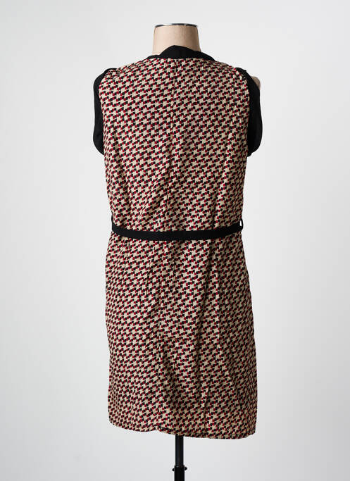 Robe mi-longue beige ARELINE femme