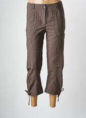 Pantacourt marron ARELINE pour femme seconde vue