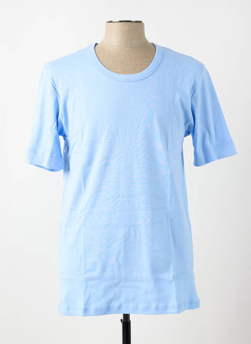 T-shirt stretch manches courtes bleu ARMOR LUX homme