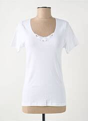 Top/Caraco blanc ACHEL pour femme seconde vue