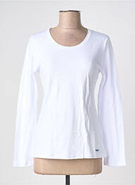 Top/caraco tissage jersey blanc AVET femme