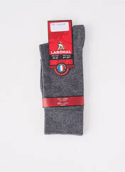 Chaussettes gris LABONAL pour homme seconde vue