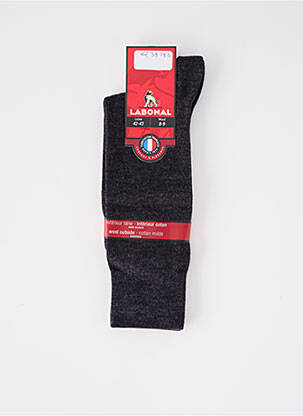 Chaussettes gris LABONAL pour homme