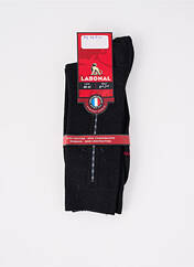 Chaussettes noir LABONAL pour homme seconde vue