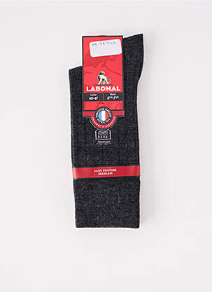 Chaussettes gris LABONAL pour homme