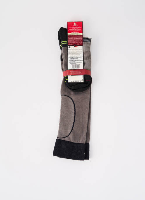 Chaussettes gris LABONAL pour homme