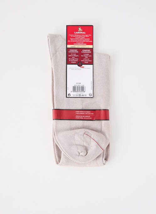 Chaussettes gris LABONAL pour homme