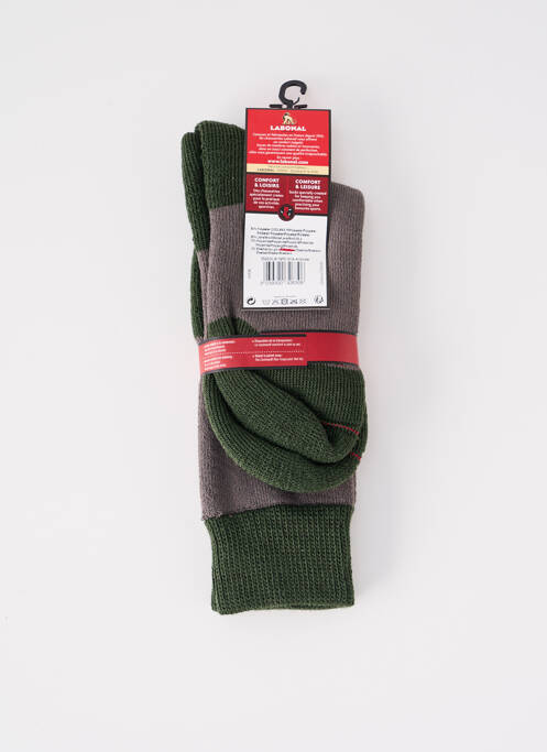 Chaussettes vert LABONAL pour homme