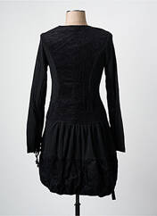 Robe mi-longue noir ARELINE pour femme seconde vue