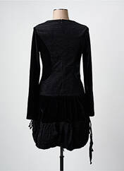 Robe mi-longue noir ARELINE pour femme seconde vue