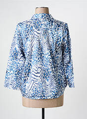 Blouse bleu ARELINE pour femme seconde vue