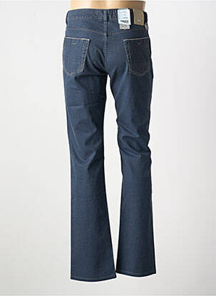 Jeans coupe slim poches taille normale bleu BRUNO SAINT HILAIRE homme