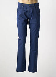 Jeans coupe slim poches taille normale bleu BRUNO SAINT HILAIRE homme