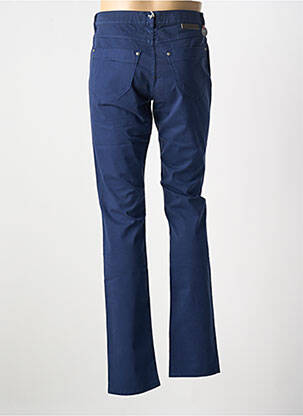 Jeans coupe slim poches taille normale bleu BRUNO SAINT HILAIRE homme