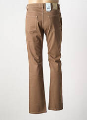 Jeans coupe slim marron BRUNO SAINT HILAIRE pour homme seconde vue