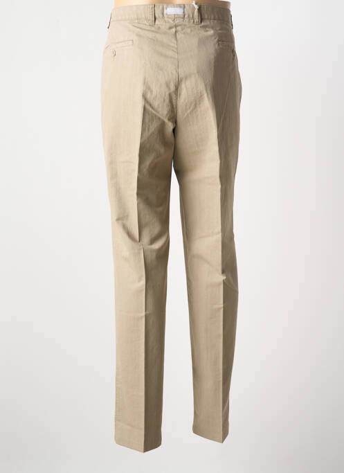 Pantalon chino marron BRUNO SAINT HILAIRE homme