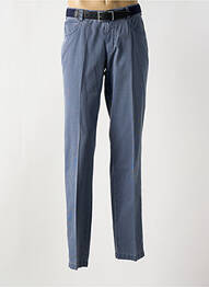 Pantalon chino tissage chiné bleu M.E.N.S homme