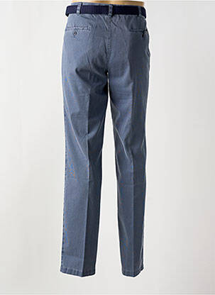 Pantalon chino tissage chiné bleu M.E.N.S homme