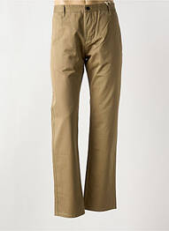 Pantalon chino tissage popeline taille normale marron DOCKERS homme