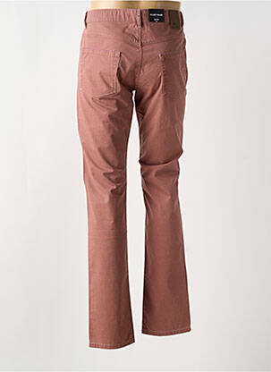 Jeans coupe slim poches taille normale orange BRUNO SAINT HILAIRE homme