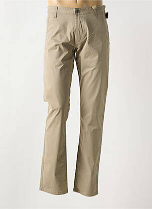 Pantalon chino tissage popeline taille normale marron DOCKERS homme