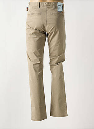 Pantalon chino tissage popeline taille normale marron DOCKERS homme
