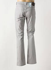 Jeans coupe slim gris BRUNO SAINT HILAIRE pour homme seconde vue