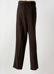 Pantalon droit marron M.E.N.S pour homme seconde vue