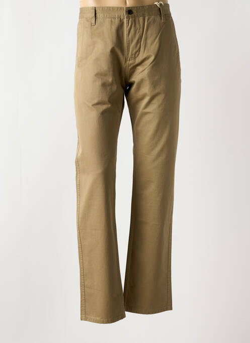 Pantalon chino tissage popeline taille normale marron DOCKERS homme