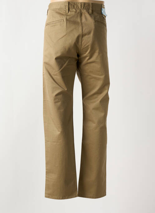 Pantalon chino tissage popeline taille normale marron DOCKERS homme
