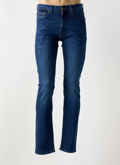 Jeans skinny stretch taille normale bleu TOMMY HILFIGER homme