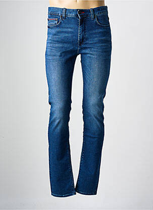 Jeans coupe slim stretch taille normale bleu TOMMY HILFIGER homme