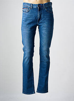 Jeans coupe slim stretch taille normale bleu TOMMY HILFIGER homme