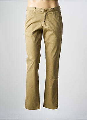 Pantalon chino stretch taille normale beige TOMMY HILFIGER homme