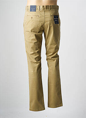Pantalon chino stretch taille normale beige TOMMY HILFIGER homme