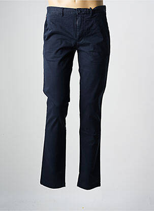Pantalon chino stretch taille normale bleu TOMMY HILFIGER homme