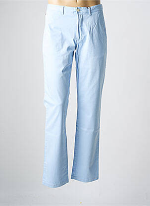 Pantalon chino stretch taille normale bleu TOMMY HILFIGER homme